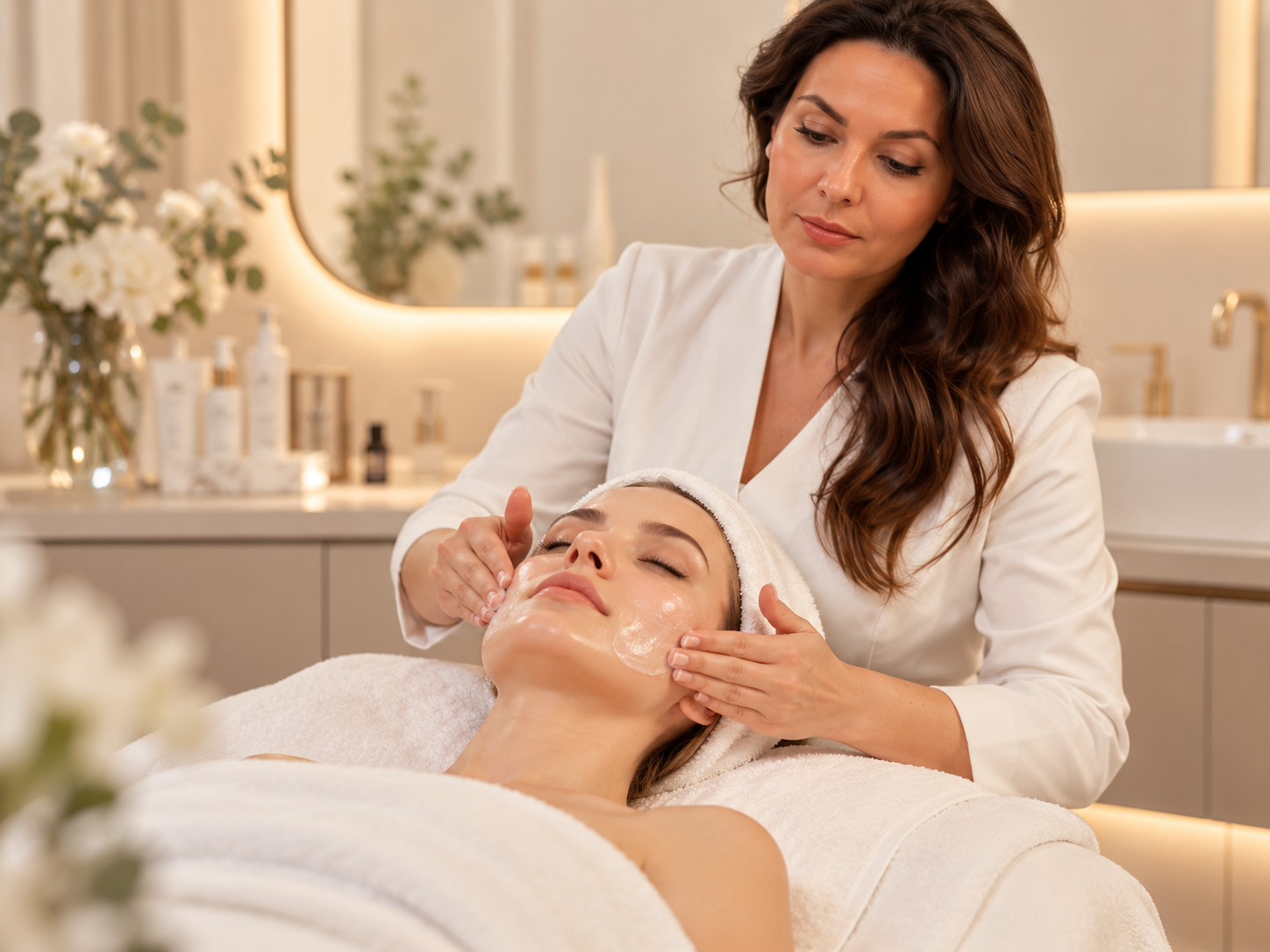 Prémium arckezelés elegáns spa környezetben